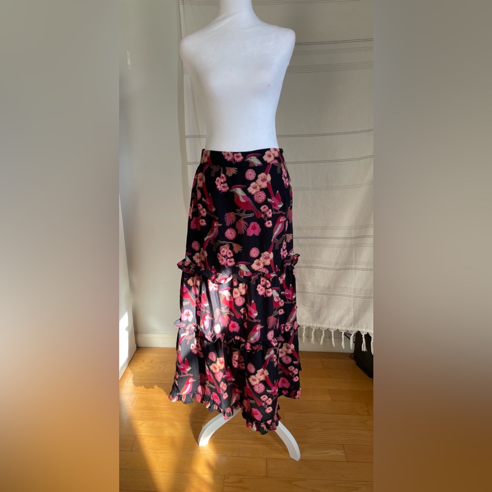 Floral Ruffle Maxi Dress - Picture 4 of 15